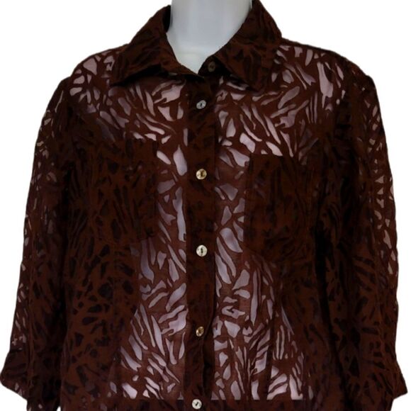 White Stag Tops - Sheer Blouse 